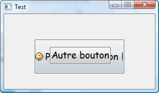 Un bouton dans un bouton