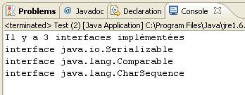Récupération des interfaces d'une classe