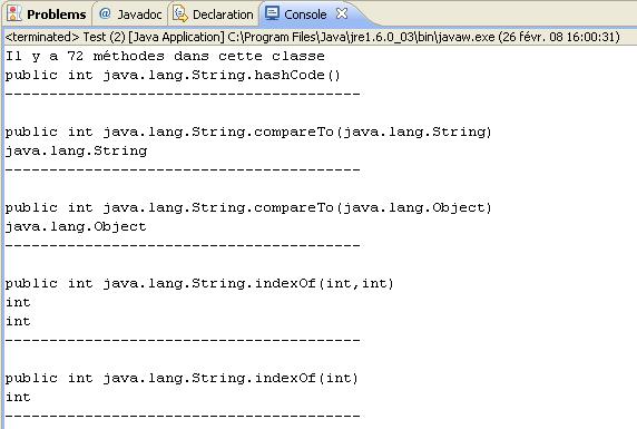 Utilisation de l'objet Method