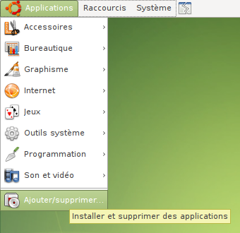 Ajouter/supprimer des programmes
