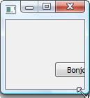 Un bouton coupé en deux