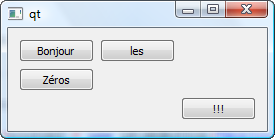 Bouton en bas à droite