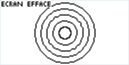 Cercles concentriques grâce à une boucle For