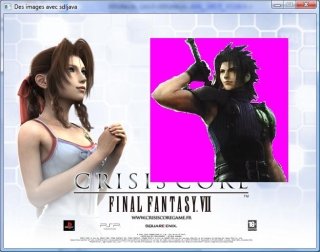 aeris et zack non travaillé