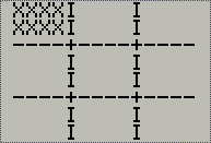 Grille avec marqueur