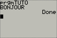 Disp BONJOUR