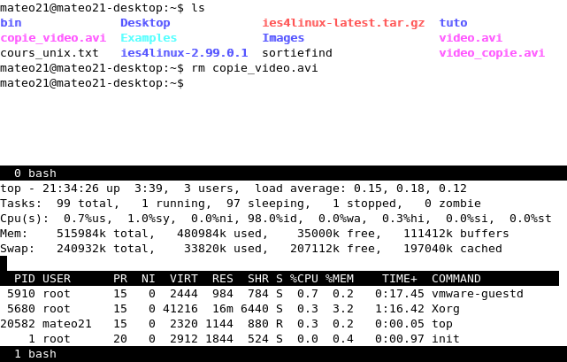 Autre split de screen