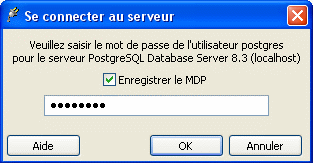 Test de connexion - Étape 2