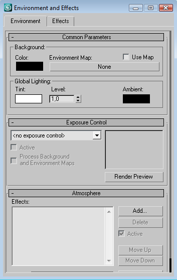 Panneau Environnement