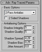 Adv. Ray Traced Params