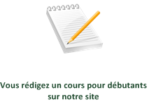 Rédaction du cours