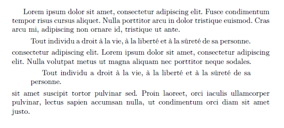 les citations simples