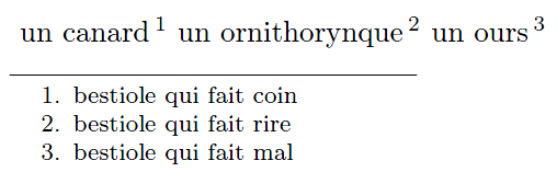 Notes de bas de page (méthode simple)