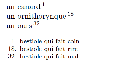 Notes de bas de page (méthode avancée)