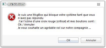 Le rendu du code précédent