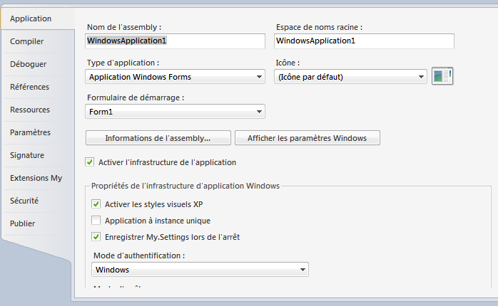 Une fenêtre s'ouvre