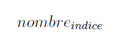 Indice