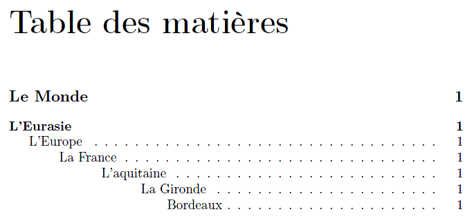 Éléments de structure fictifs