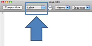 Le bouton BibTex de TexShop