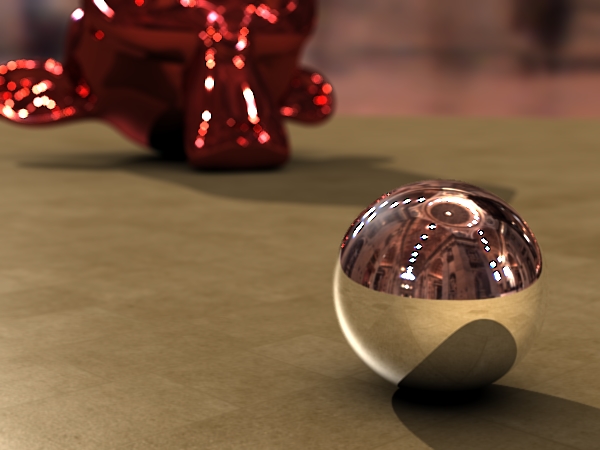 Notre premier rendu avec les Light Probes!