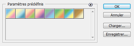 Incrustation dégradé - Vignettes Pastels