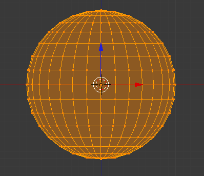 L'UV Sphere en mode édition