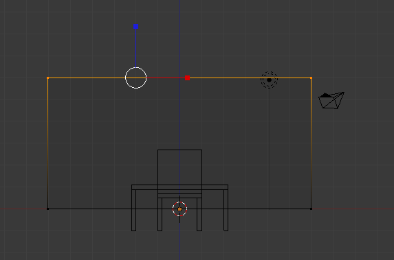 Créez vos murs avec l'outil extrude