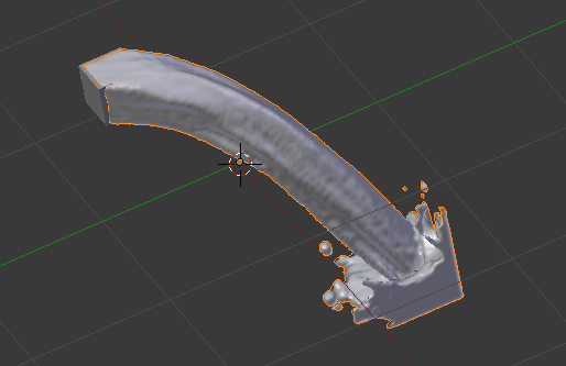 Un cube en Inflow : attention aux éclaboussures !