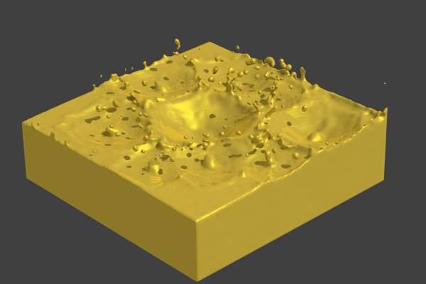 Obtenir une texture d'or avec l'effet Mirror