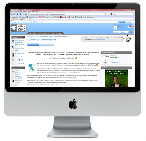 Le pixel - Exemple d'écran allumé