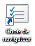Icône de choix du navigateur