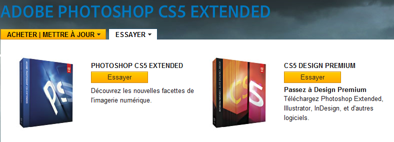 Adobe Photoshop CS5 : essai