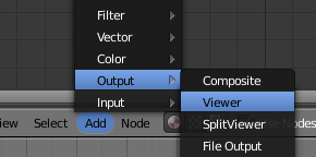 Ajouter le node Viewer