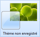Thème non enregistré
