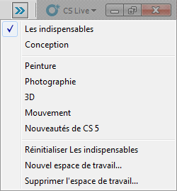 Espace de travail - Indispensables