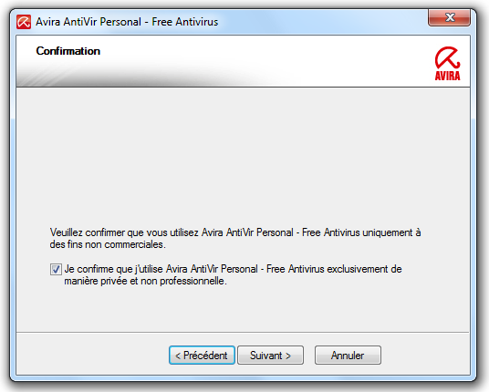 Installation Avira 3