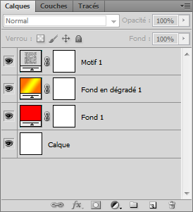Apparence des calques de remplissage