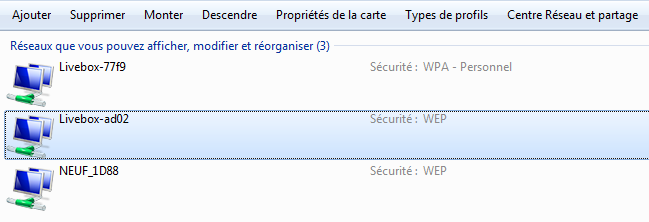 Gérer les réseaux sans fil