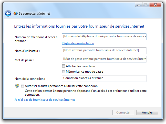 Nouvelle connexion 04 Modem