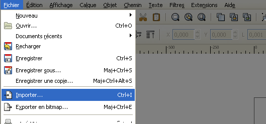 Importer une esquisse