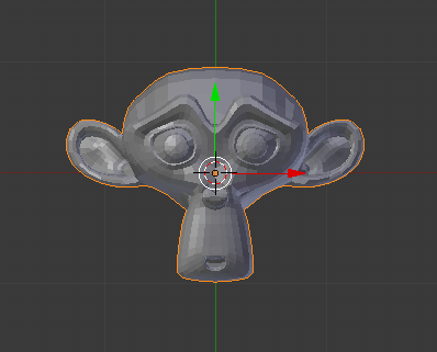 Application du  SubSurf sur Suzanne