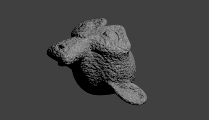 Notre Suzanne toute déformée par la texture