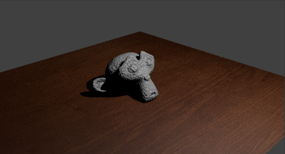 Et voici notre parquet !