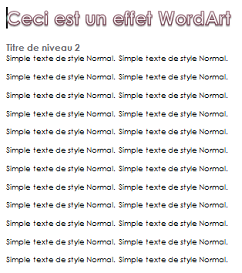 Le jeu de couleurs et les polices du document themes.docx ont été modifiés