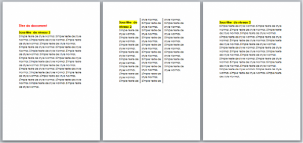 Sauriez-vous réaliser ce document ?