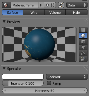 Réglage des shaders