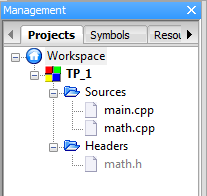 Les nouveaux fichiers du projet