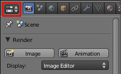 En rouge, le type de fenêtre dans lequel vous êtes
