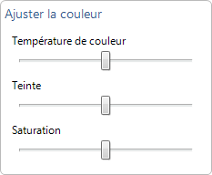 Ajuster les couleurs