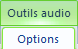 Onglet Options